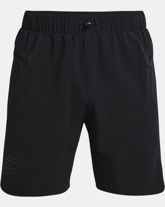 Men's Curry UNDRTD Utility Shorts, Black, pdpMainDesktop image number 4
